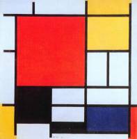 Jogo da memória Piet Mondrian