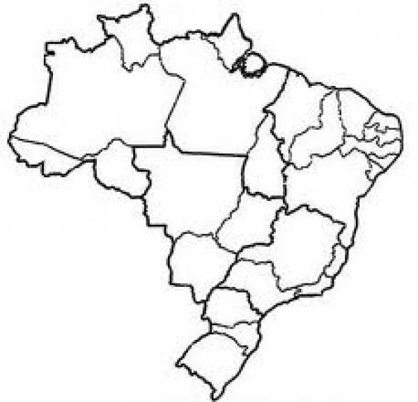MAPA DO BRASIL   - site efuturo.com.br