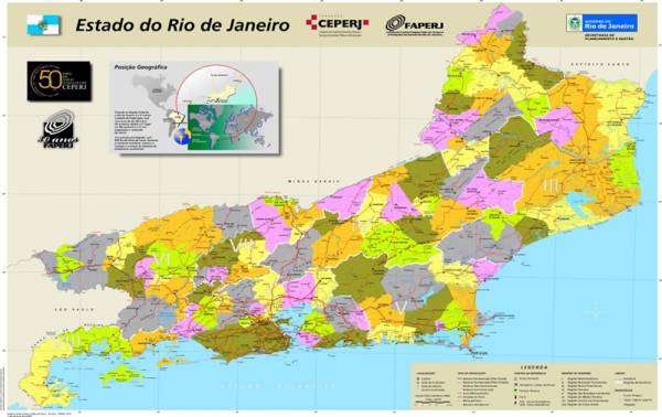 Mapa Rio de Janeiro 