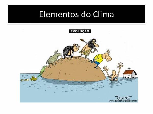 Elementos do Clima   - site efuturo.com.br