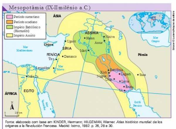 Quebra-cabeça da Mesopotâmia. 