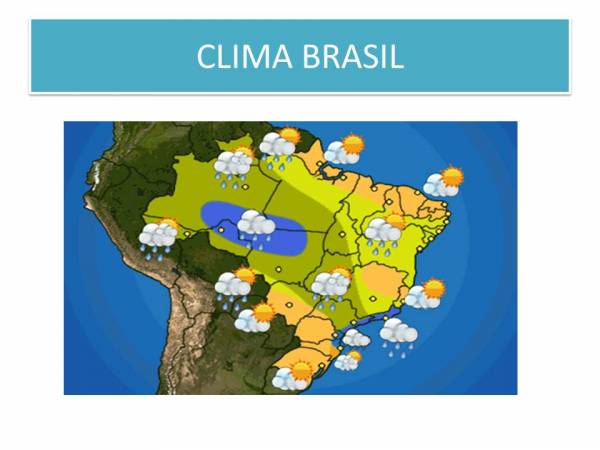 Clima Brasil   - site efuturo.com.br