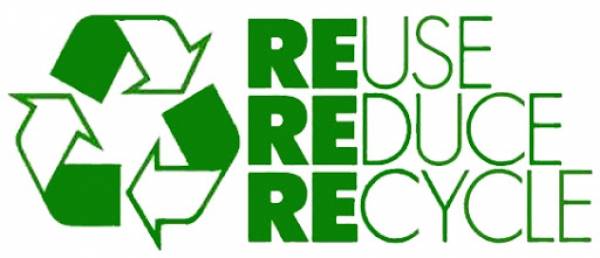 REUSE REDUCE RECYCLE 