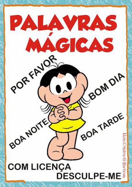 Palavras Mágicas  Descobrir as palavras mágicas - site efuturo.com.br